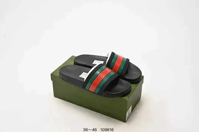 Gucci sandals slippers Web Stripe
