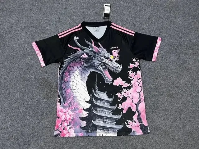 Adidas Japan National Team Jersey Dragon Cherry Blossom