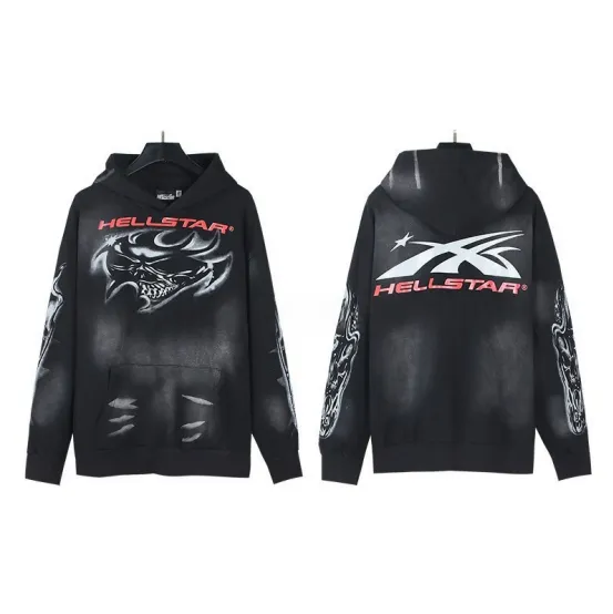 Hellstar Hoodie Dragon Graphic