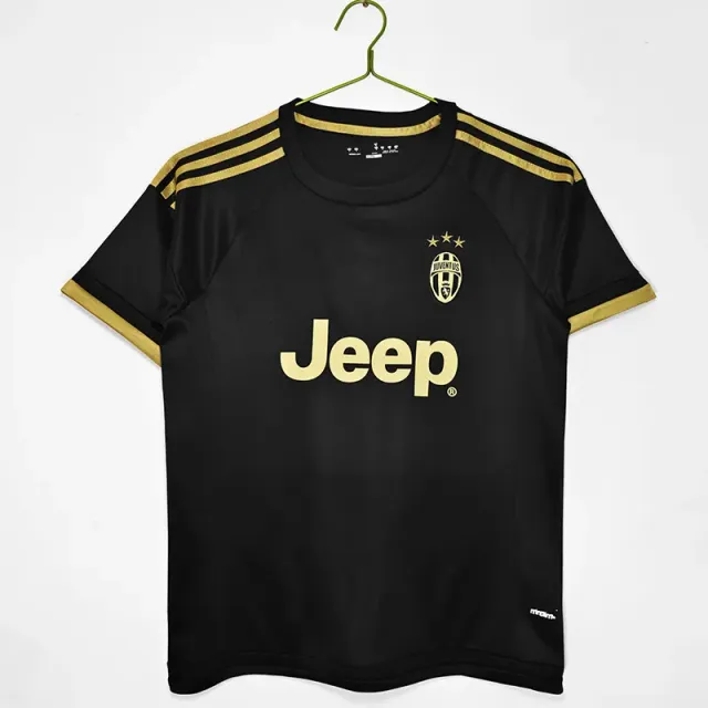Adidas Juventus Home Jersey Black Gold