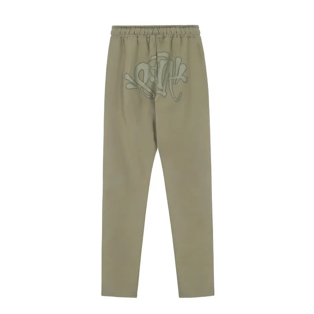 Broken Planet Graffiti Logo Sweatpants Olive Green