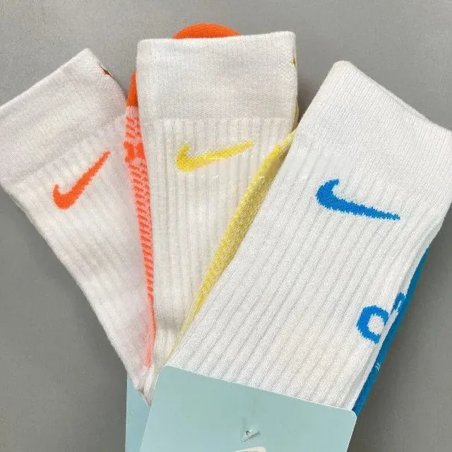 Nike Socks Multi-Color Swoosh