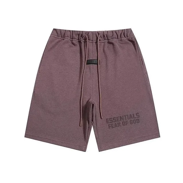 Fear of God Essentials Essentials Shorts Embroidered Logo Purple