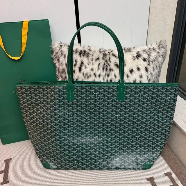 Goyard Saint Louis Tote Goyardine Canvas