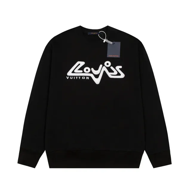 Louis Vuitton Crewneck Sweatshirt Embroidered Logo