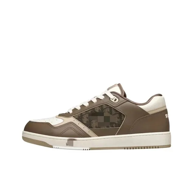 Dior Low-Top Sneaker Camouflage Panel