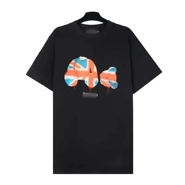 Palm Angels T-Shirt Union Jack Bear Graphic
