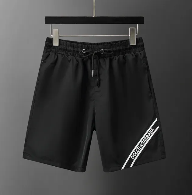 Dolce & Gabbana Logo Stripe Shorts Diagonal Logo Tape