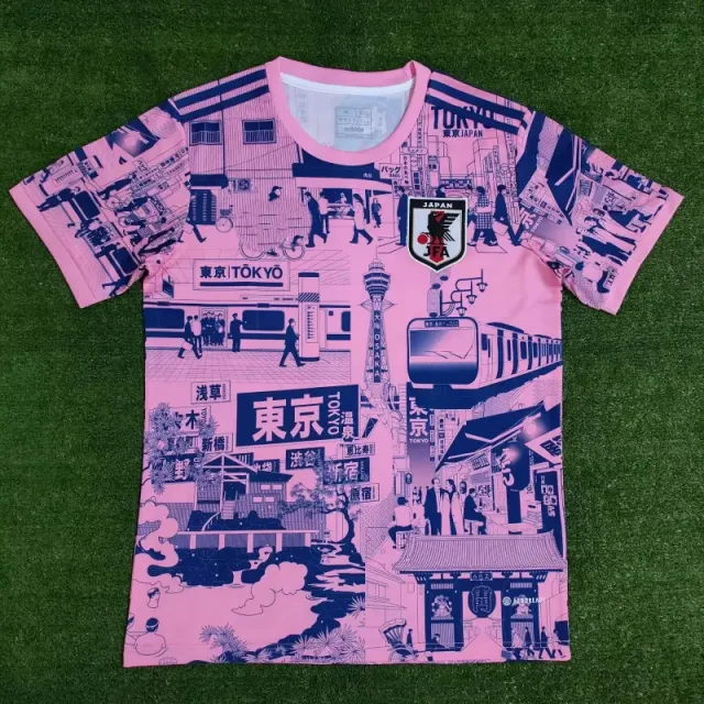 日本东京蓝粉色