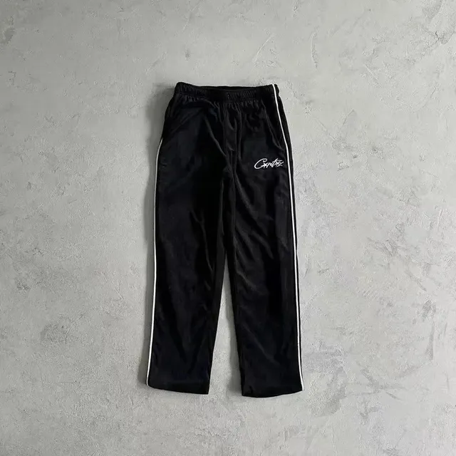 Corteiz Track Pants White Stripe
