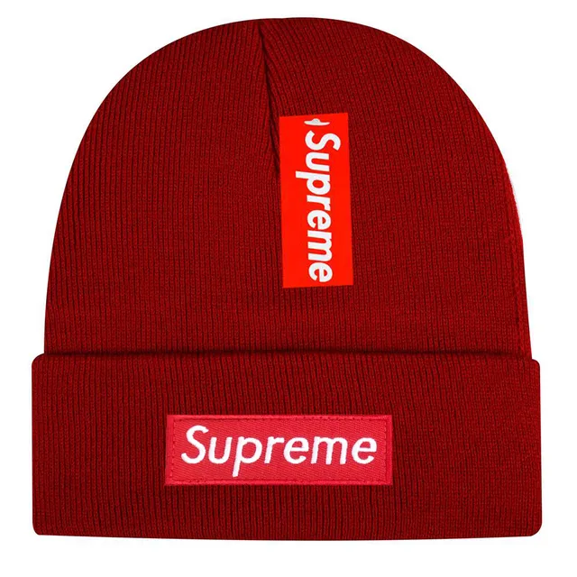 Supreme Box Logo Beanie Red