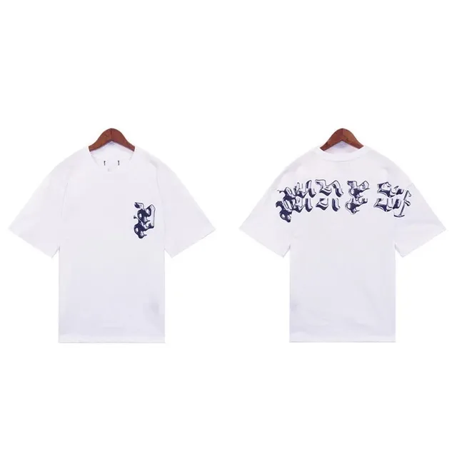 Off-White Graphic Tee Gothic Logo Print