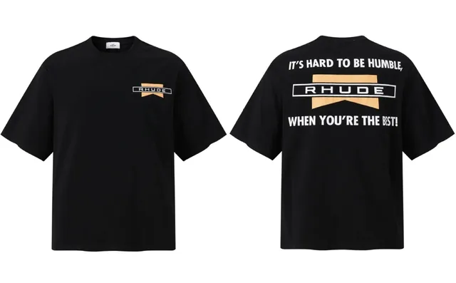 Rhude Graphic Tee Humble When You're The Best