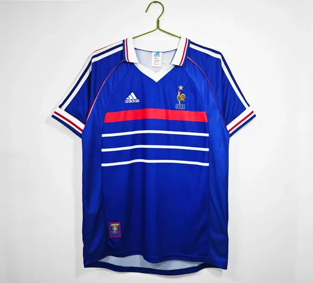 Adidas × France National Team France Home Jersey 1998 World Cup