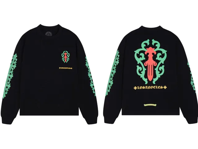 Chrome Hearts Long Sleeve Tee Los Angeles Sword Print
