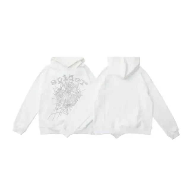 Sp5der Hooded Sweatshirt Spider Web Graphic