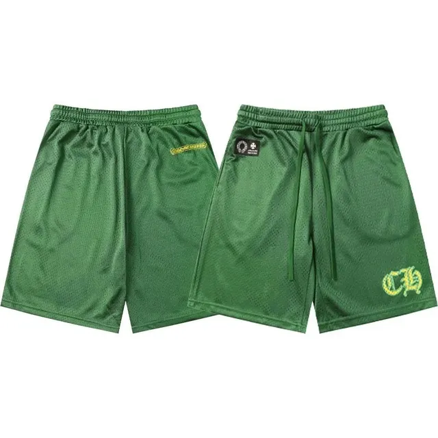 Mesh Shorts Chrome Hearts Logo