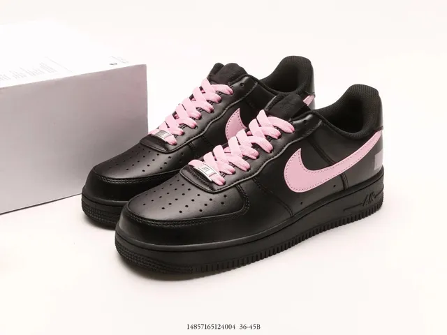 Nike Air Force 1 Low Black Pink