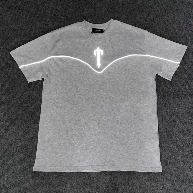 Trapstar Reflective Logo Tee Reflective Chevron