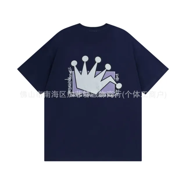 Stüssy Crown Graphic Tee Crown Print