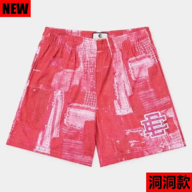 Eric Emanuel Mesh Shorts City Print