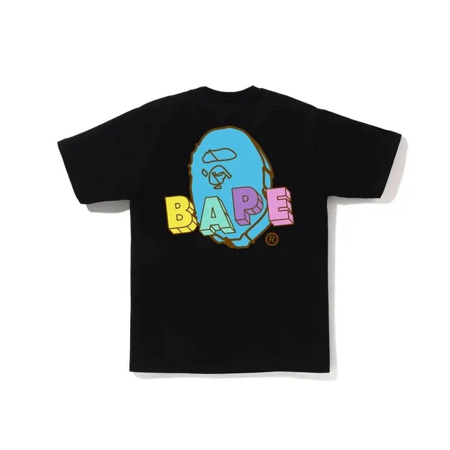 BAPE Graphic Tee Multi-Color Ape Head