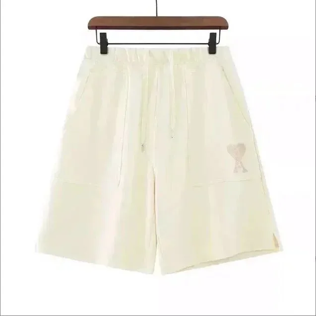Amiri Cotton Shorts Heart Logo Embroidery