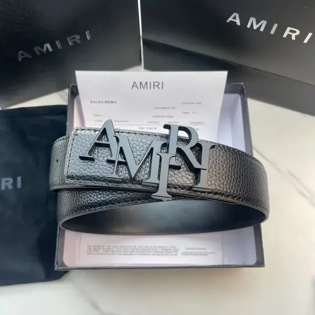 Logo Belt Matte AMIRI Logo