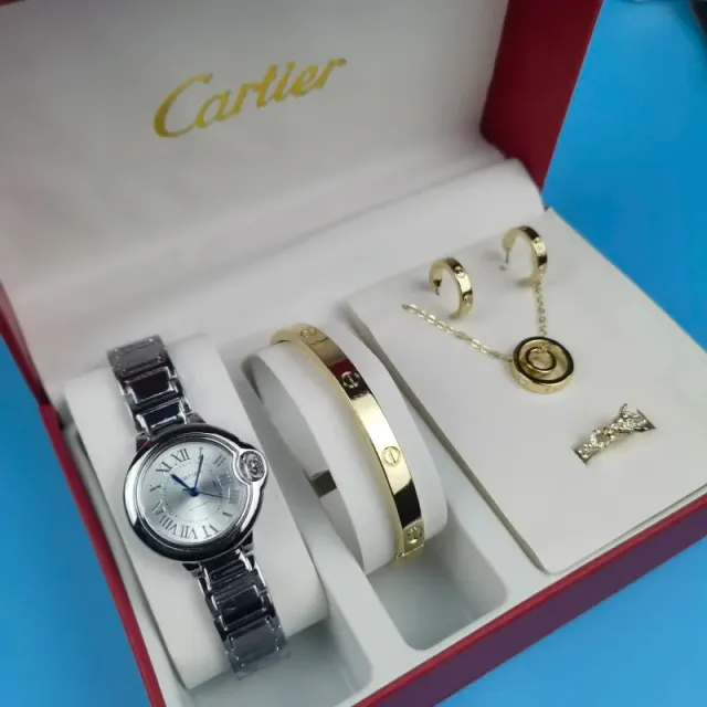 Cartier Ballon Bleu Watch & Love Set Two-Tone