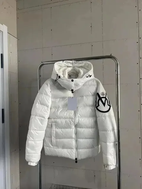 Moncler Down Jacket Logo Sleeve