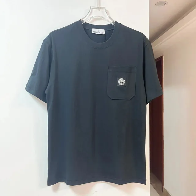 Stone Island Pocket T-Shirt Compass Logo
