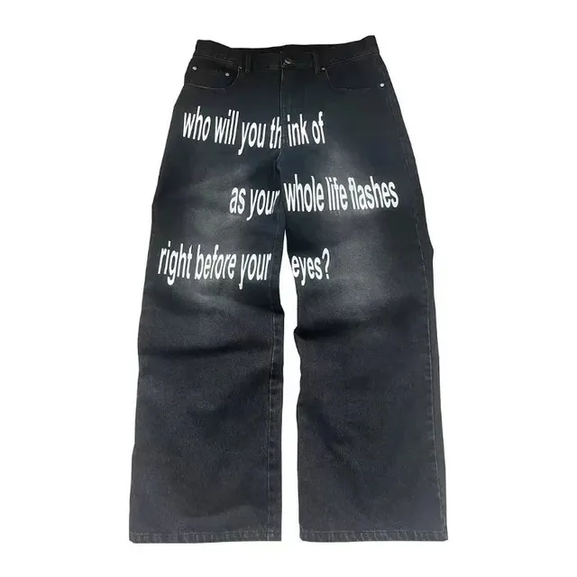 Balenciaga Printed Jeans