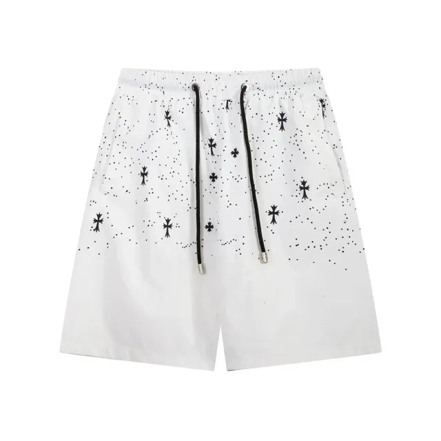 Chrome Hearts Cross Print Shorts Speckled Cross