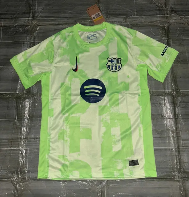 Nike FC Barcelona Third Jersey Spotify Sponsor Edition