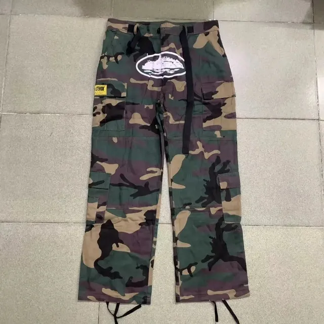 Broken Planet Cargo Pants Woodland Camo