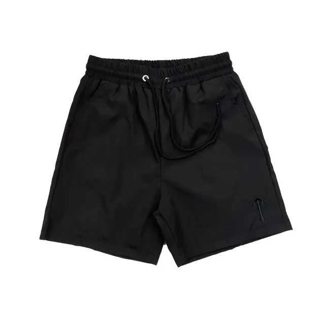 Sp5der Track Shorts Embroidered Logo
