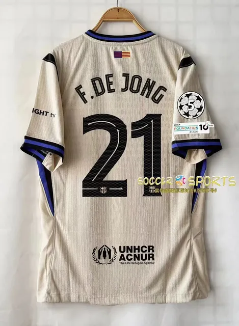 FC Barcelona × Nike Home Jersey F. De Jong 21