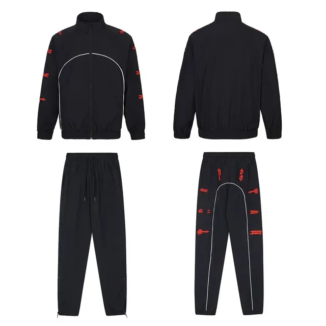 Corteiz Track Suit Red Arrow Print