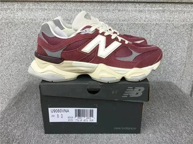 New Balance 9060 Burgundy Grey
