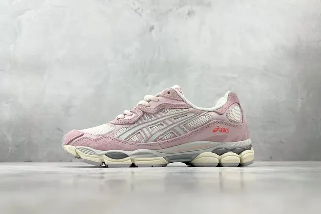 Asics Gel-1130 Pink Mesh Suede