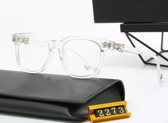 Chrome Hearts Optical Frame Clear Acetate with Cross Motif