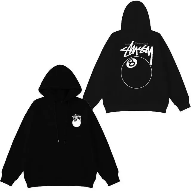 Stüssy Hooded Sweatshirt 8 Ball