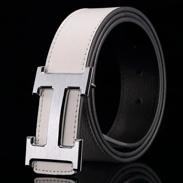 Hermès H Buckle Belt Brushed Silver H Buckle