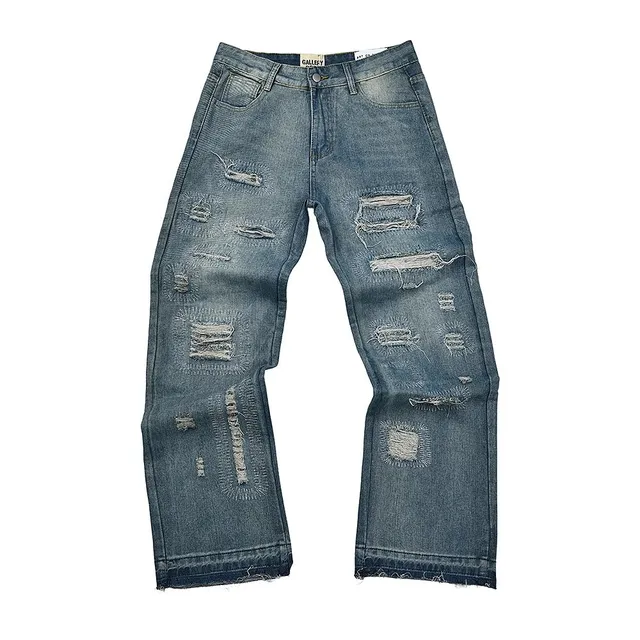 Gallery Dept. Distressed Jeans Heavy Repair
