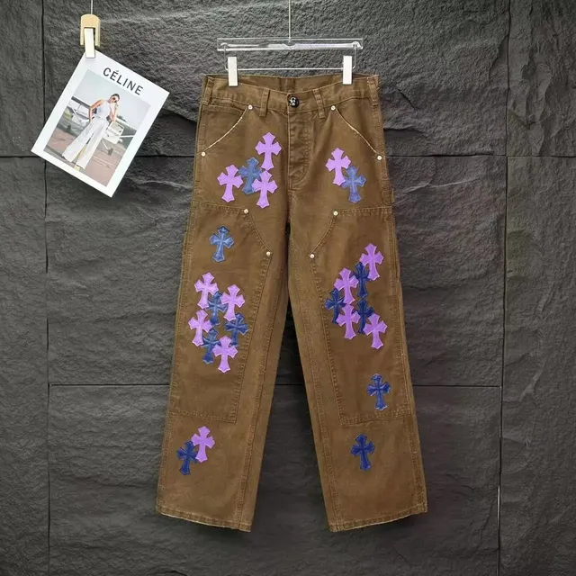 Chrome Hearts Cross-Embroidered Cargo Pant