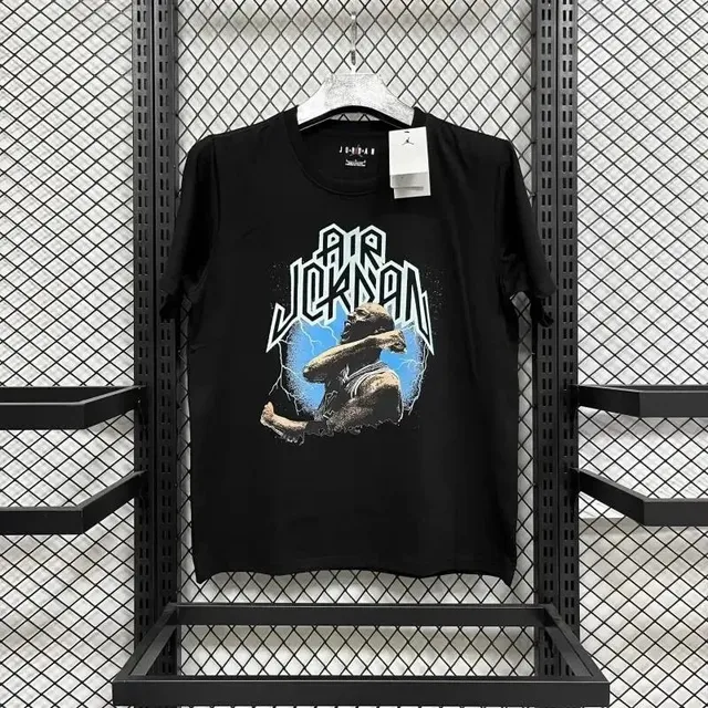 Air Jordan Graphic Tee Michael Jordan Lightning Print