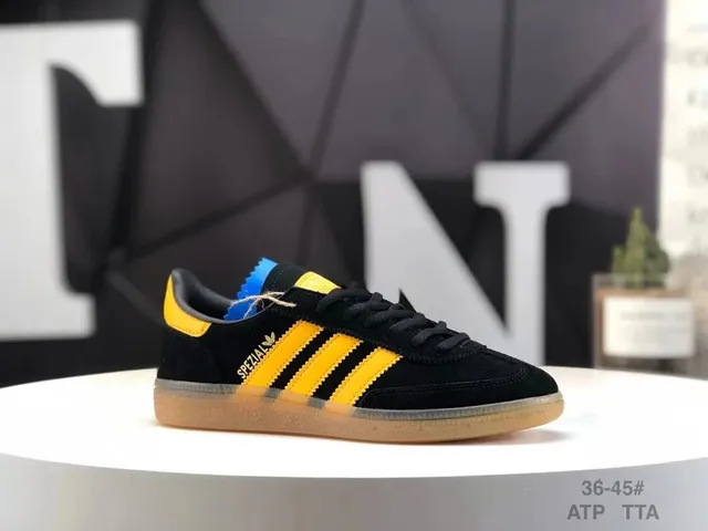 Adidas Samba Black Yellow