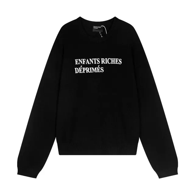Knit Sweater Enfants Riches Déprimés Logo