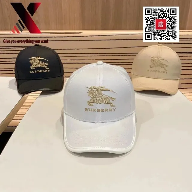 Burberry Baseball Cap Equestrian Knight Logo