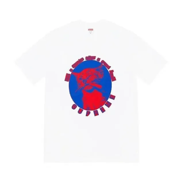 Supreme T-Shirt World Globe Print